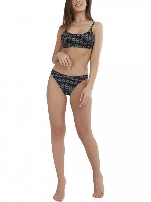 Fundango Moana Bralette Top N I Bikini Fels Fekete Dockyard
