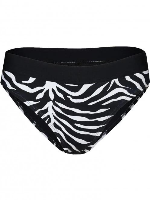 Fundango Sahara Mid Waist Full Bottoms N I Bikini Als Fekete Dockyard