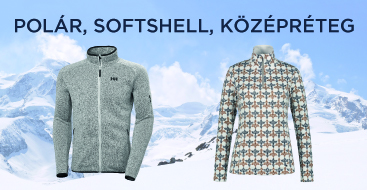 Polár, softshell, középréteg