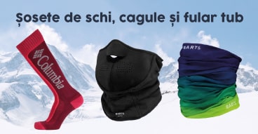 Sosete de schi, cagle si fular tub