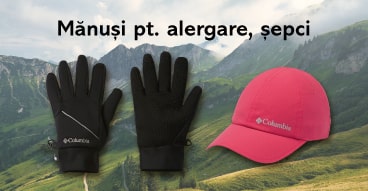 Mănuși pt. alergare, șepci