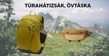 Túrahátizsák, övtáska