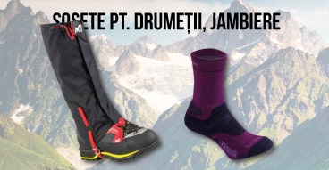 Șosete pt. drumeții, jambiere