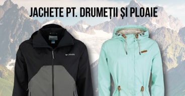 Jachete pt. drumeții și ploaie