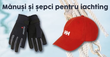 Mănuși și șepci pentru iachting