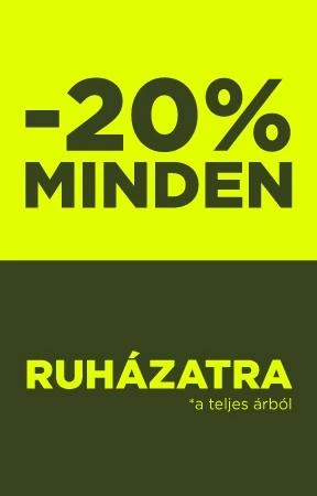 -20% ruházat