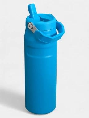 Stanley The IceFlow™ Bottle Flip Straw 2.0 0.07L / 24oz kulacs kék színben 3