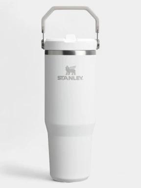 Stanley The IceFlow™ Flip Straw 2.0 Tumbler 0.89L / 30oz kulacs fehér színben 1