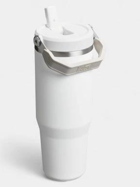 Stanley The IceFlow™ Flip Straw 2.0 Tumbler 0.89L / 30oz kulacs fehér színben 3