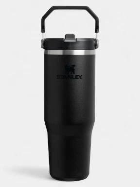 Stanley The IceFlow™ Flip Straw 2.0 Tumbler 0.89L / 30oz kulacs fekete színben 1