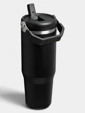 Stanley The IceFlow™ Flip Straw 2.0 Tumbler 0.89L / 30oz kulacs fekete színben 3