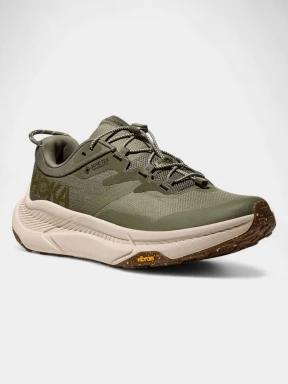 Hoka Transport GTX férfi túrabakancs zöld színben 1