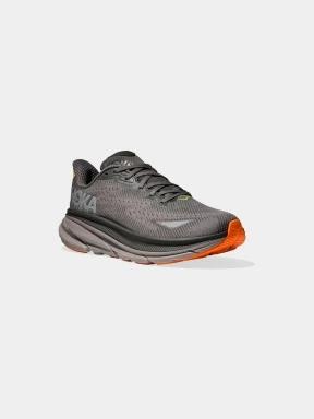 Hoka Clifton 9 GTX férfi aszfalt futócipő szürke színben 1