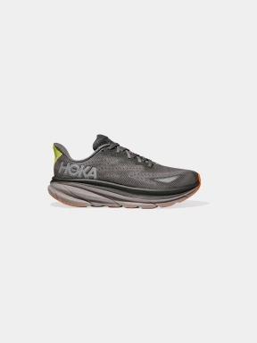 Hoka Clifton 9 GTX férfi aszfalt futócipő szürke színben 3