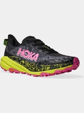 Hoka Speedgoat 6 női terepfutó cipő fekete színben 1