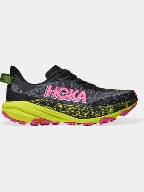 Hoka Speedgoat 6 női terepfutó cipő fekete színben 3