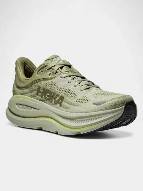 Hoka Bondi 9 férfi terepfutó cipő zöld színben 1