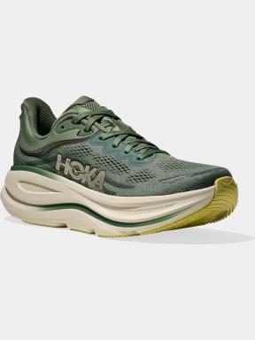 Hoka Bondi 9 férfi terepfutó cipő zöld színben 1