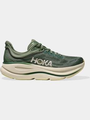 Hoka Bondi 9 férfi terepfutó cipő zöld színben 3