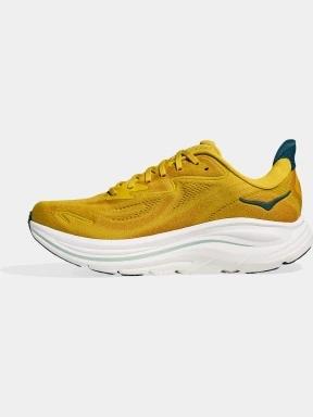 Hoka Clifton 10 férfi aszfalt futócipő sárga színben 3