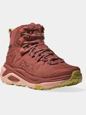 Hoka Kaha 3 GTX női túrabakancs piros színben 1