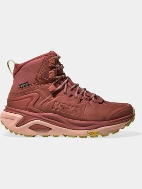 Hoka Kaha 3 GTX női túrabakancs piros színben 3