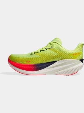 Hoka Mach X 3 férfi aszfalt futócipő világoszöld színben 3