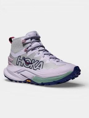 Hoka Mafate Hike női túrabakancs lila színben 1