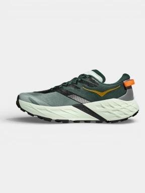 Hoka Speedgoat 7 férfi terepfutó cipő sötétzöld színben 3