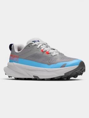 Hoka Torrent 5 női terepfutó cipő szürke színben 1