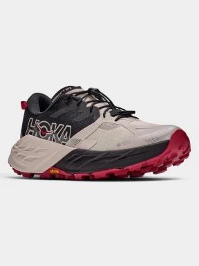 Hoka Speedgoat 7 GTX női terepfutó cipő szürke színben 1