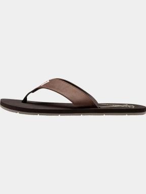 Helly Hansen Seasand Leather Sandal 2 férfi papucs barna színben 3