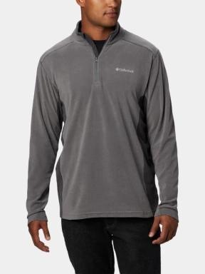 Columbia Klamath Range II Half Zip férfi polár pulóver szürke színben 1