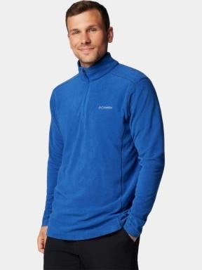 Columbia Klamath Range II Half Zip férfi polár pulóver kék színben 3