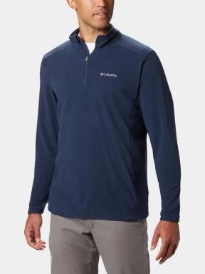 Columbia Klamath Range II Half Zip férfi polár pulóver kék színben 1