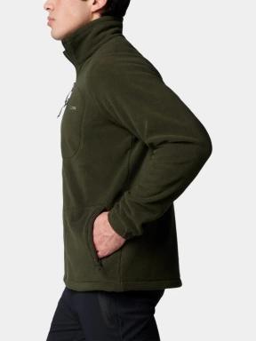 Columbia Fast Trek II Full Zip Fleece férfi polár pulóver zöld színben 3