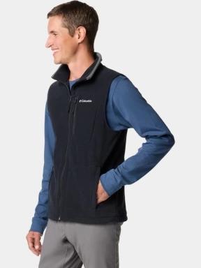 Columbia Fast Trek Fleece Vest férfi mellény fekete színben 3