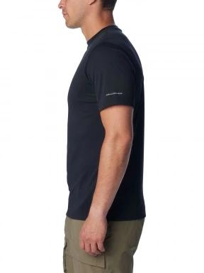 Columbia Zero Rules Short Sleeve Graphic Shirt férfi rövid ujjú sport póló fekete színben 3