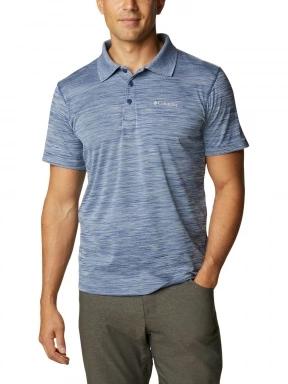 Columbia Zero Rules Polo Shirt férfi galléros póló kék színben 1