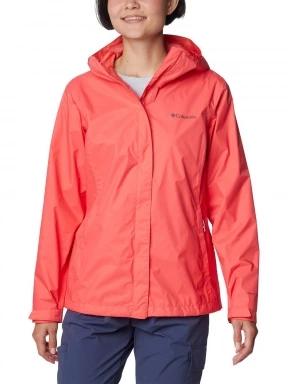 Columbia Arcadia II Jacket női esőkabát piros színben 1