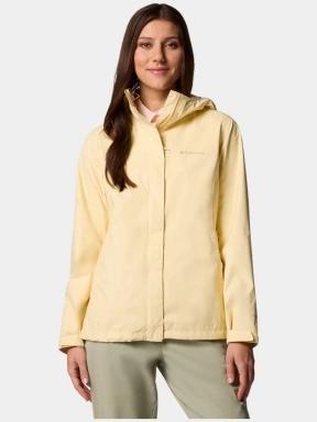 Columbia Arcadia II Jacket női esőkabát sárga színben 1