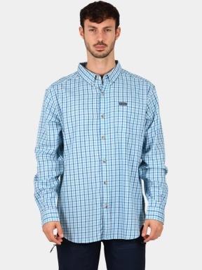 Columbia Rapid Rivers II Long Sleeve Shirt férfi hosszú ujjú ing kék színben 1