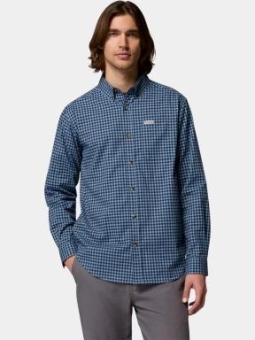 Columbia Rapid Rivers II Long Sleeve Shirt férfi hosszú ujjú ing kék színben 1