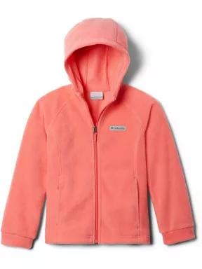 Columbia Benton II Hoodie polár pulóver rózsaszín színben 1