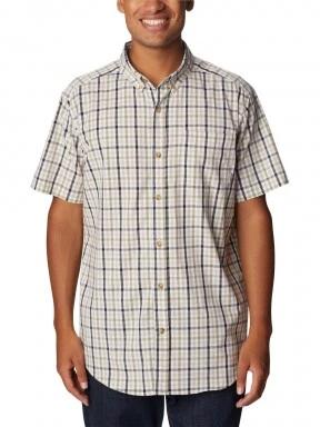 Columbia Rapid Rivers II Short Sleeve Shirt férfi rövid ujjú ing homok színben 1