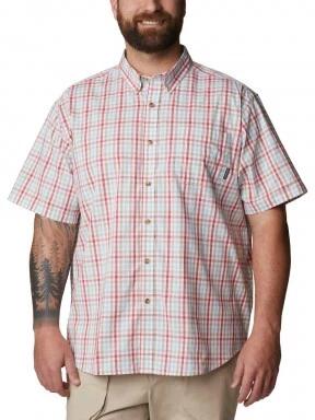 Columbia Rapi Rivers II Short Sleeve Shirt férfi rövid ujjú ing piros színben 1