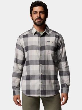 Columbia Cornell Woods Flannel Long Sleeve Shirt férfi hosszú ujjú ing kék színben 1