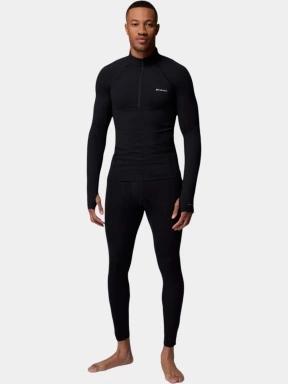 Columbia Midweight Stretch Long Sleeve Half Zip férfi aláöltöző felső fekete színben 3