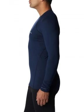 Columbia Midweight Stretch Long Sleeve Top férfi aláöltöző felső kék színben 3
