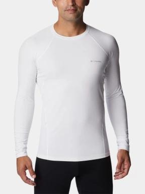 Columbia Midweight Stretch Long Sleeve Top férfi aláöltöző felső fehér színben 1